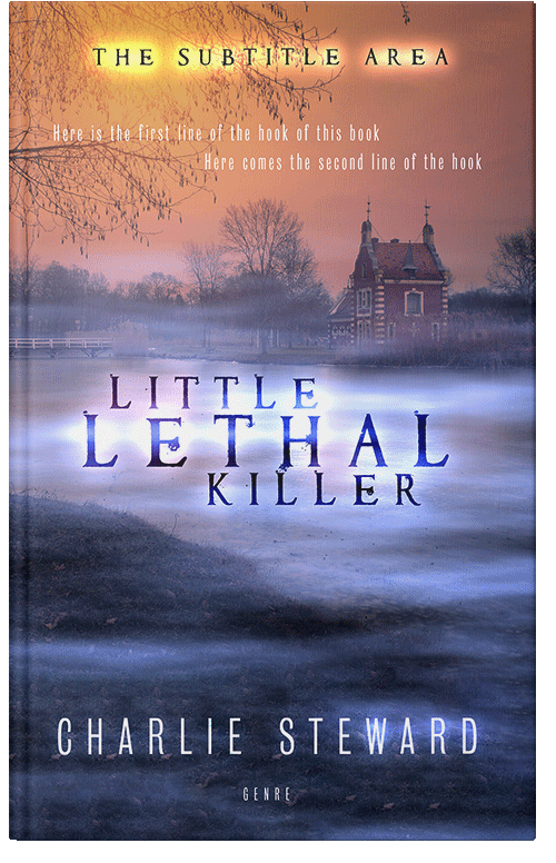 Front view of Premade Horror Book Cover - Thatch