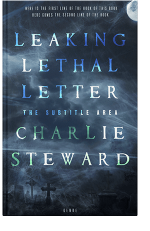 Pre Made Book Cover Cloud Burst