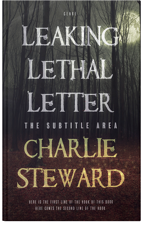 Front view of Premade Mystery & Thriller & Suspense Book Cover - Thunder