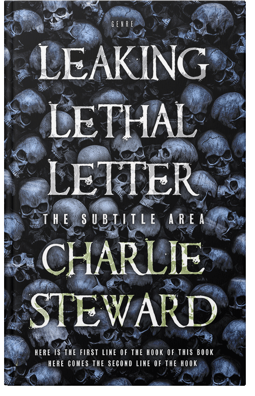 Front view of Premade Mystery & Thriller & Suspense Book Cover - Woodsmoke