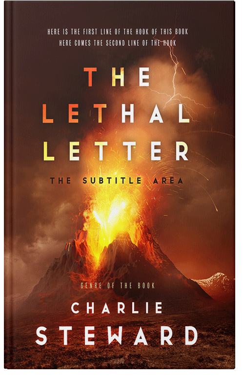 Front view of Premade Apocalyptica Book Cover - Van Cleef