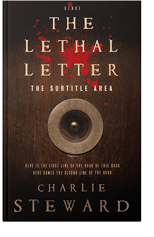 Pre Made Book Cover Crowshead