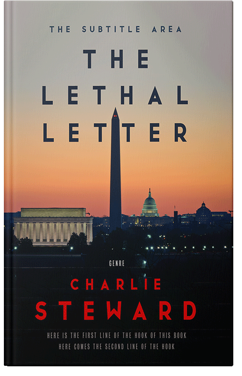 Front view of Premade Mystery & Thriller & Suspense Book Cover - Indian Khaki