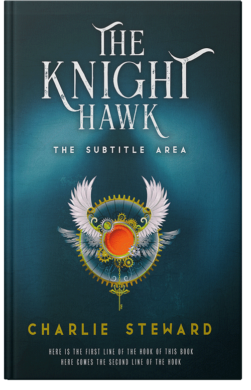 Front view of Premade Fantasy Book Cover - Elephant