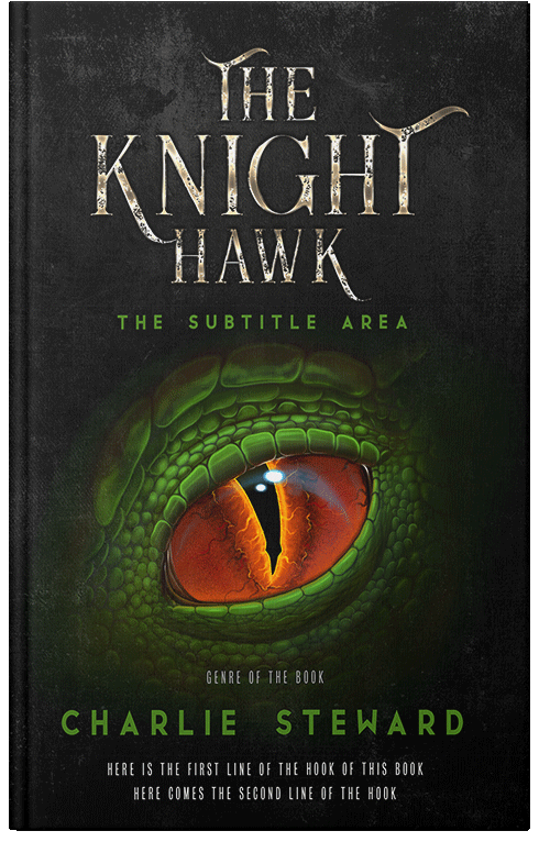 Front view of Premade Fantasy Book Cover - Marshland