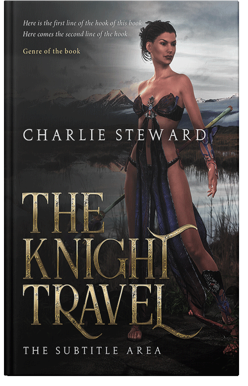 Front view of Premade Fantasy Book Cover - Malta