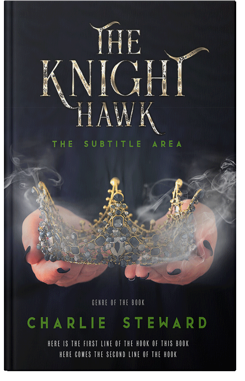 Front view of Premade Fantasy Book Cover - Thatch