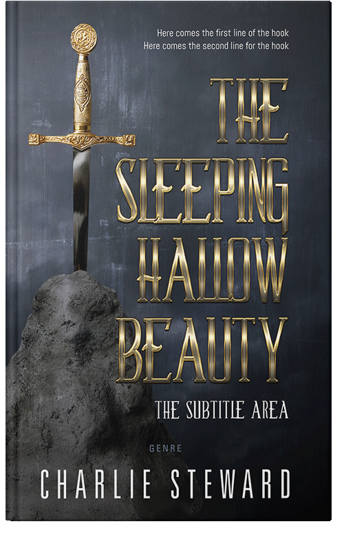 Front view of Premade Fantasy Book Cover - Tuna