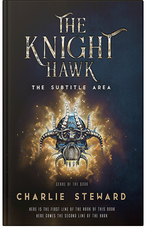 Premade Book Cover Shark