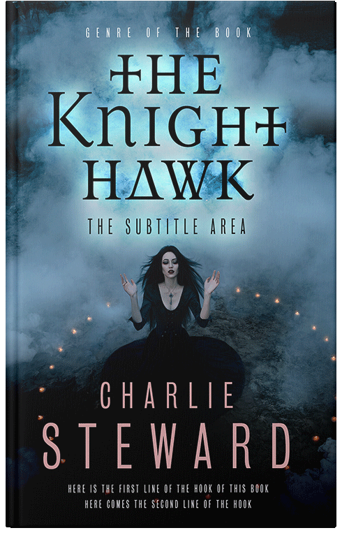 Front view of Premade Fantasy Book Cover - Bunker