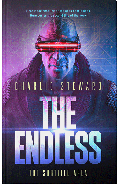 Front view of Premade Science Fiction Book Cover - Port Gore