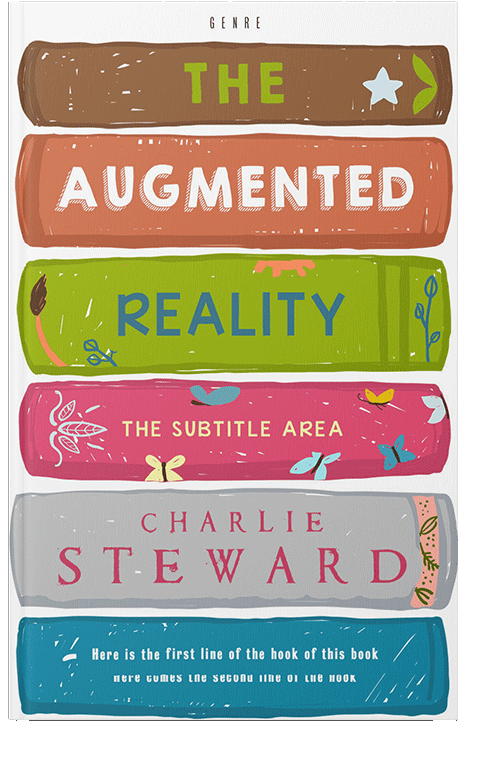 Front view of Copper #21175 - Premade Education Book Cover