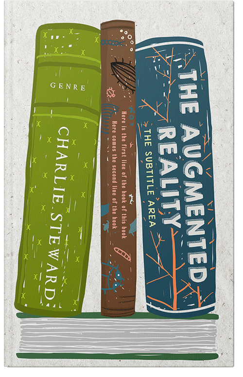 Front view of Premade Fantasy Book Cover - Pacifika