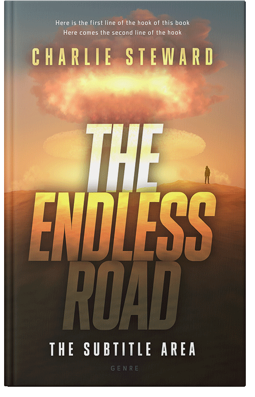 Front view of Premade Apocalyptica Book Cover - Di Serria