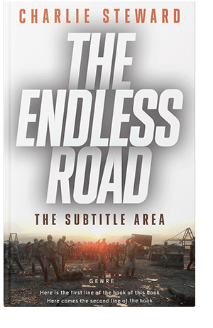 Pre Made Book Cover Timberwolf