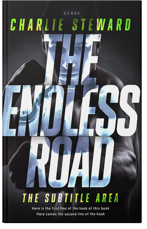 Front view of Premade Action & Adventure Book Cover - Jet Stream