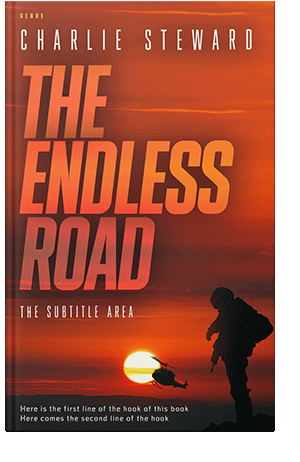 Pre Made Book Cover Orange Roughy