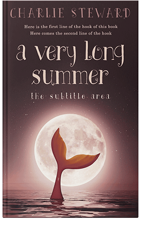 Pre Made Book Cover Oyster Pink