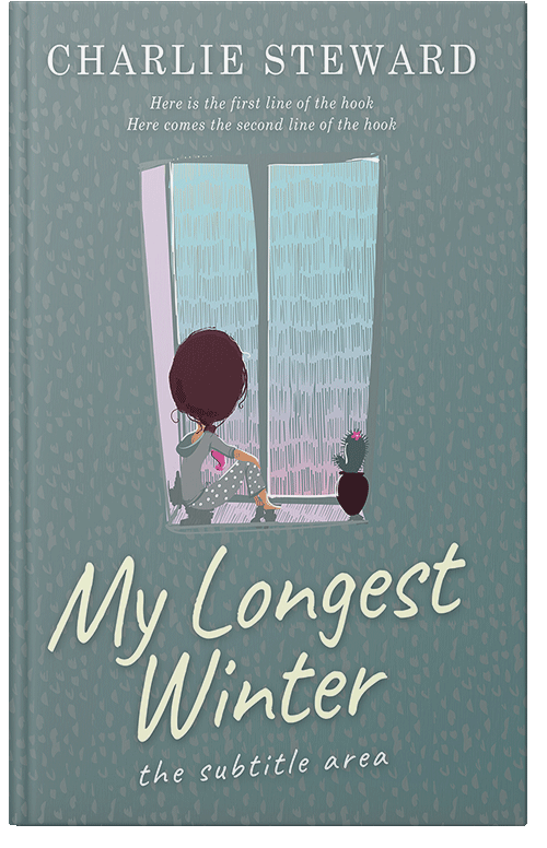 Front view of Premade Teen & Young Adult Book Cover - Juniper