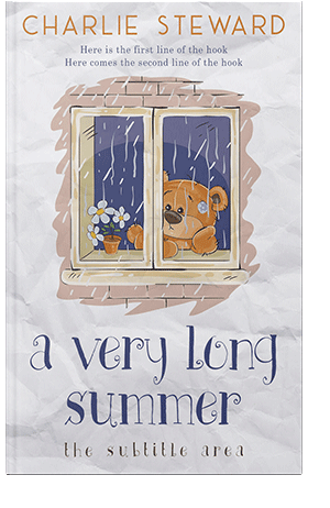 Pre Made Book Cover Ebb