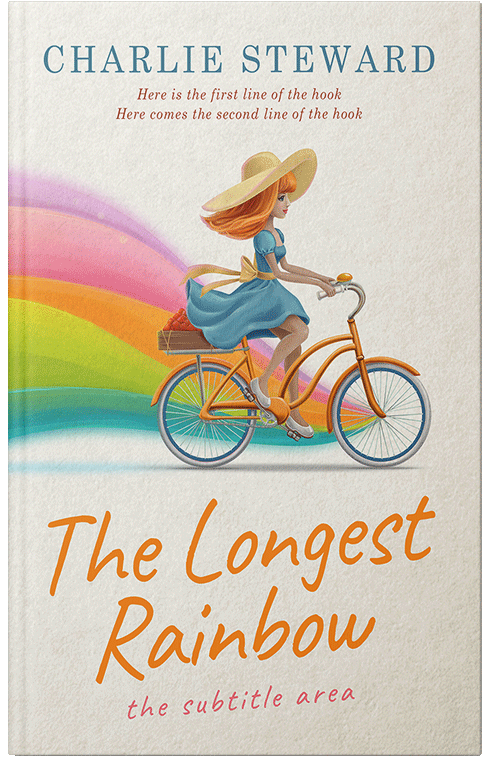 Front view of Premade Teen & Young Adult Book Cover - Pearl Bush