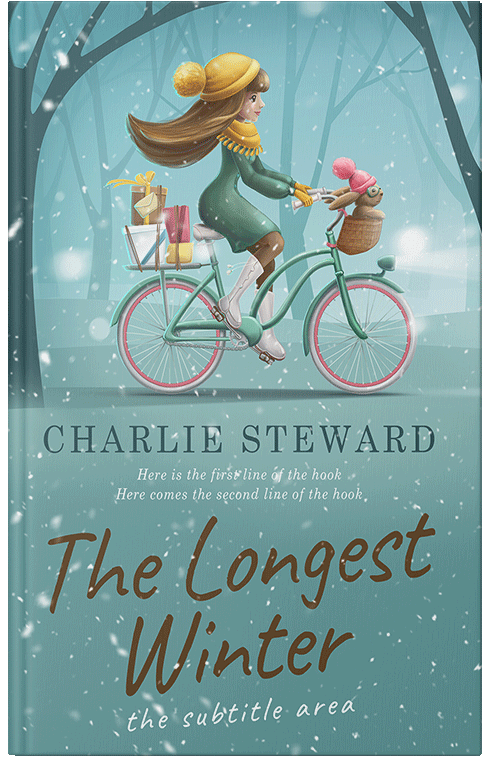 Front view of Premade Teen & Young Adult Book Cover - Gulf Stream