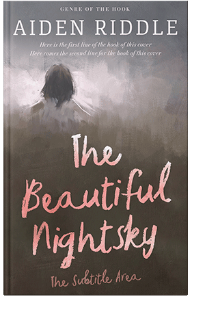 Pre Made Book Cover Fuscous Gray