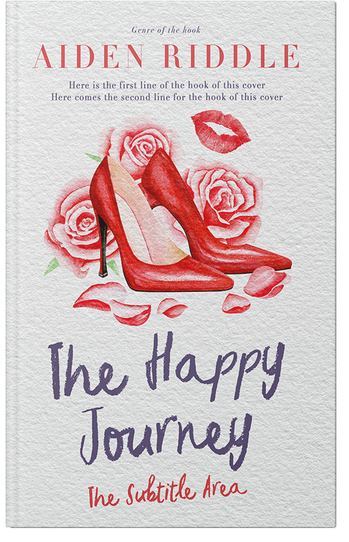 Front view of Premade Chick Lit Book Cover - Ebb