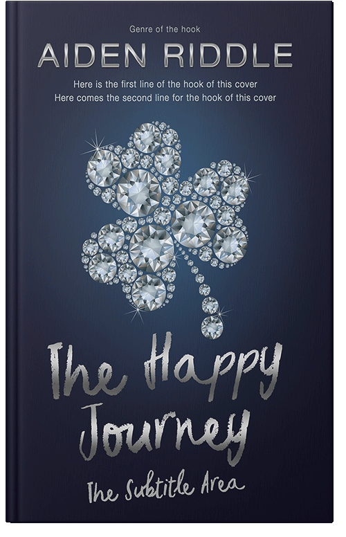 Front view of Premade Chick Lit Book Cover - Cloud Burst