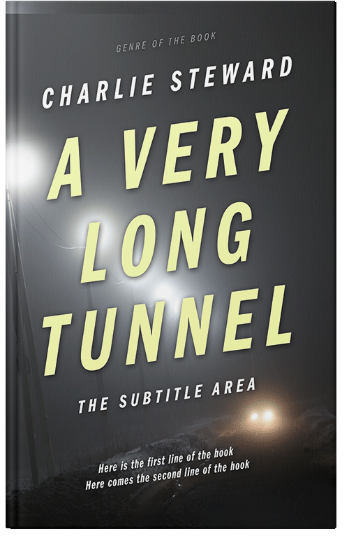 Front view of Premade Mystery & Thriller & Suspense Book Cover - Tuna