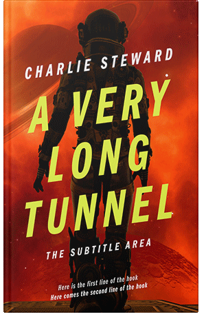 Premade Book Cover Asphalt