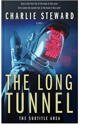 Pre Made Book Cover Clam Shell