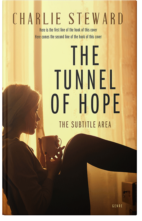 Front view of Premade Literary Fiction Book Cover - Sandwisp