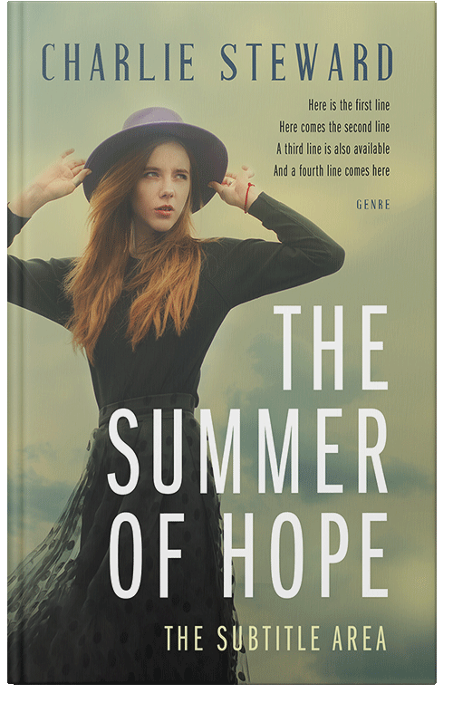 Front view of Premade Teen & Young Adult Book Cover - Locust