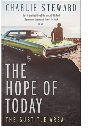 Pre Made Book Cover Cararra