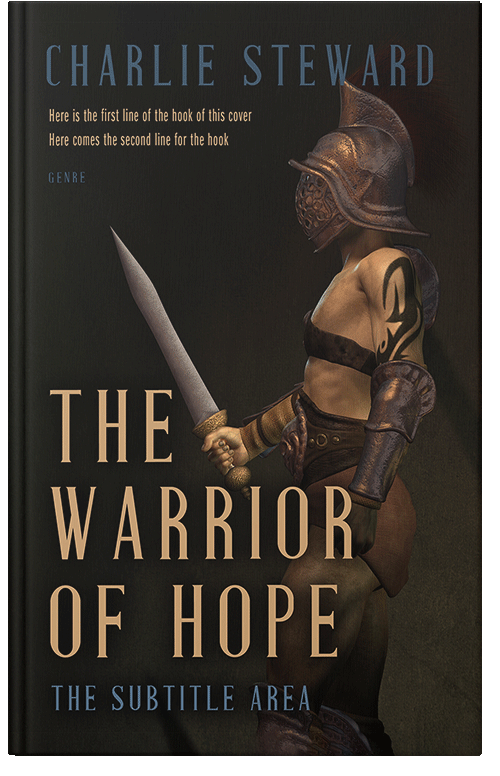 Front view of Premade Historical Book Cover - Zeus