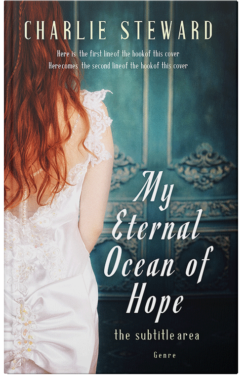 Front view of Premade Romance Book Cover - Bone