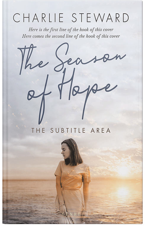 Front view of Premade Romance Book Cover - Swiss Coffee