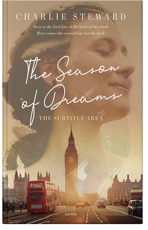 Front view of Premade Literary Fiction Book Cover - Barley Corn