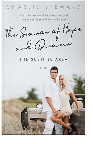 Pre Made Book Cover Quill Gray