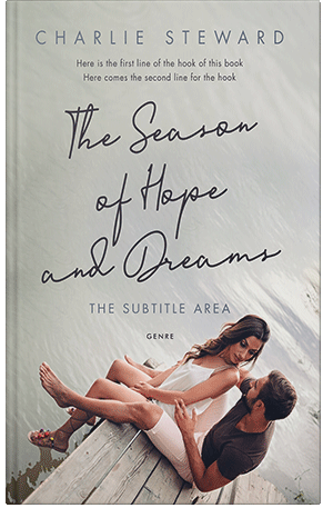 Premade Book Cover Swirl