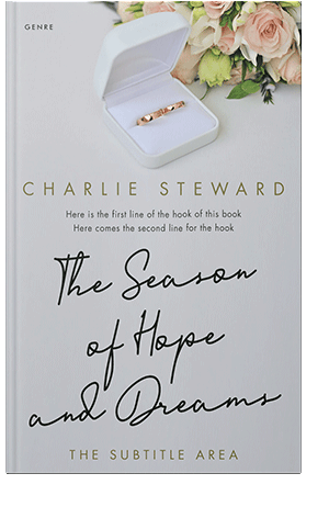 Pre Made Book Cover Iron