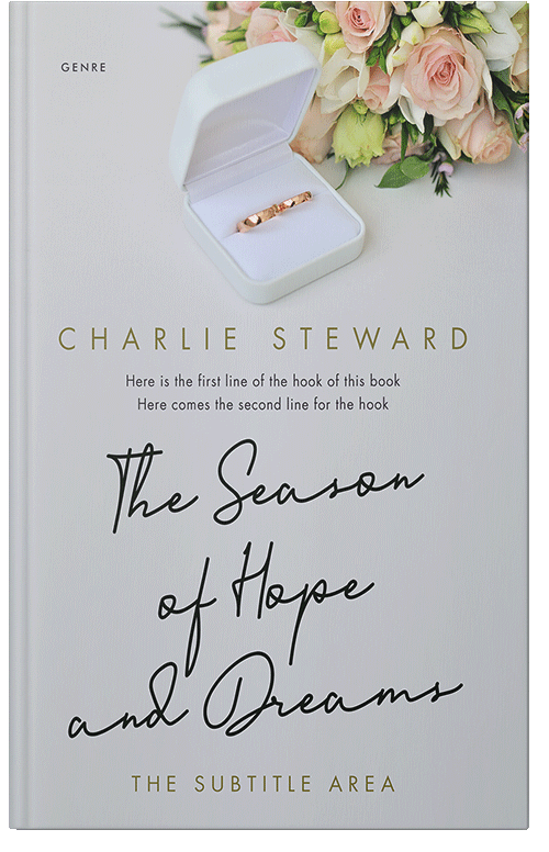 Front view of Premade Romance Book Cover - Iron