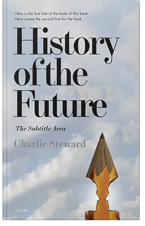 Premade Book Cover Ghost