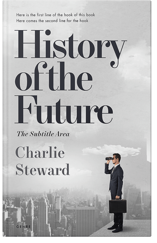 Front view of Premade Business Book Cover - Alto