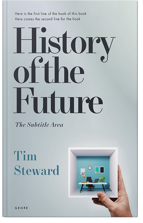 Front view of Premade Business Book Cover - Tiara