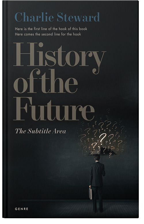 Front view of Premade Business Book Cover - Bunker