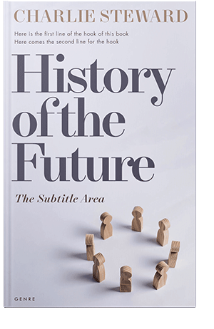 Pre Made Book Cover Athens Gray