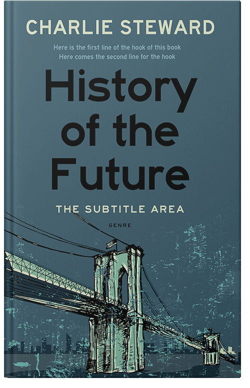 Front view of Premade Mystery & Thriller & Suspense Book Cover - William