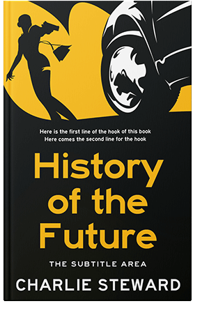 Pre Made Book Cover Cod Gray